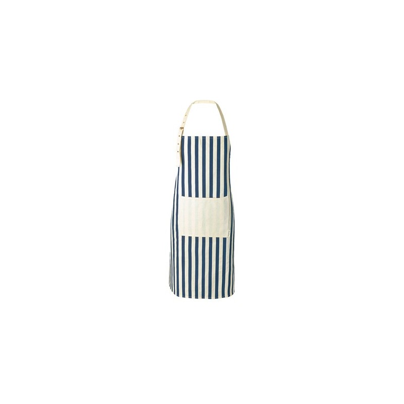 Tablier Éco-responsable Personnalisé en Coton 100% Bio Kuirtel pas cher Matières : coton organique Couleurs : marron impression 