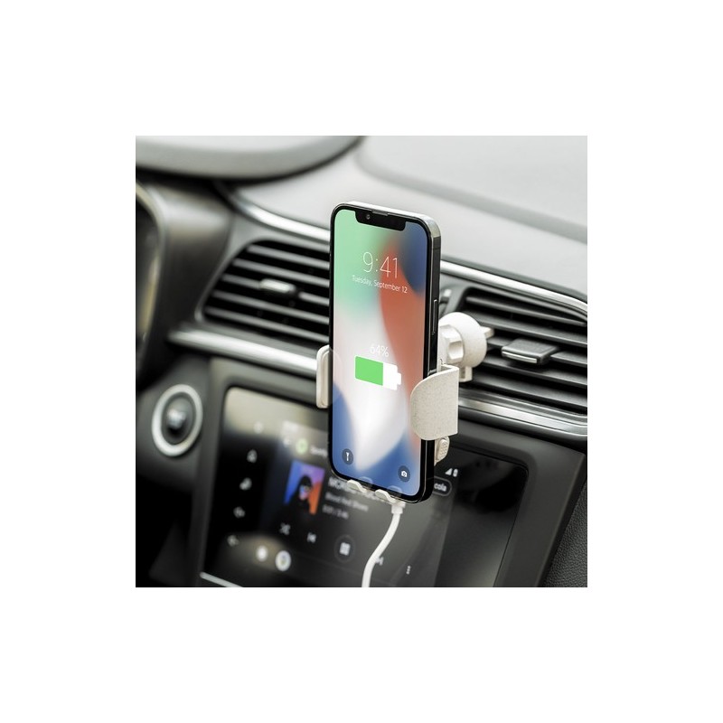 Support Chargeur Personnalisé Édition Limitée Yango Matières : ABS Couleurs : blanc goodies entreprise design