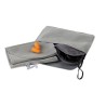 Set de Voyage Confortable Personnalisé avec Oreiller, Masque et Bouchons TRAVELPLUS Matières : PVC Couleurs : gris marquage lase