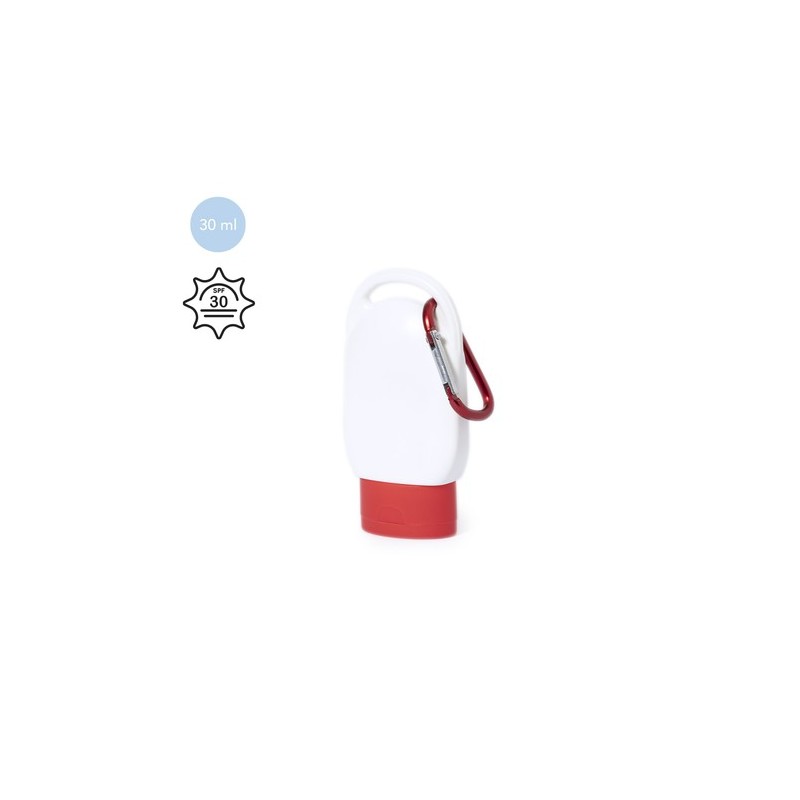 Crème Solaire Personnalisée SPF30 Éco-responsable - Cretus Idéale pour l'Été pas cher Couleurs : blanc cadeau client original