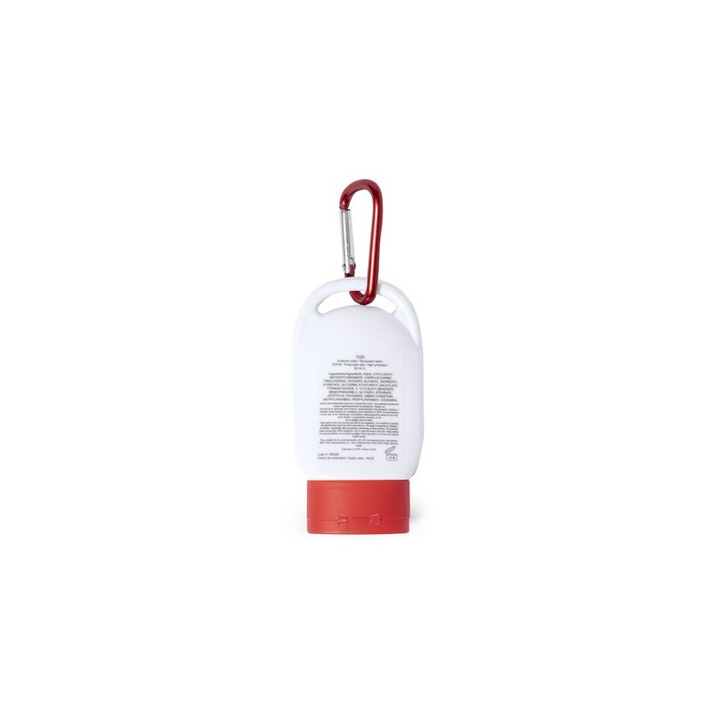 Crème Solaire Personnalisée SPF30 Éco-responsable - Cretus Idéale pour l'Été pas cher Couleurs : blanc objet publicitaire robust