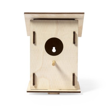 Nichoir en Bois Personnalisé Éco-responsable - Maison d'Oiseau Pecker Matières : bois personnalisable avec votre logo