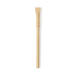 Stylo Éco-responsable Personnalisé Pas Cher - Crayon Éternel Yeidy Matières : carton recyclé Couleurs : naturel