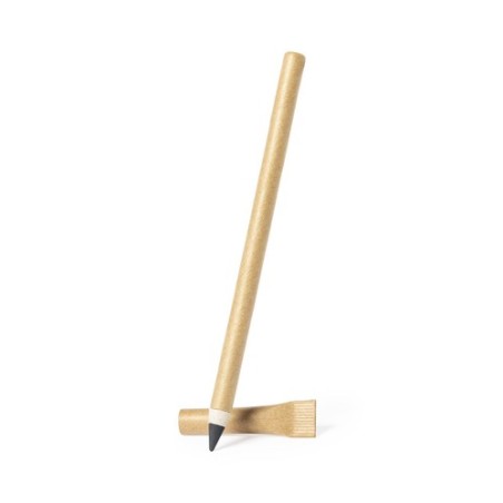 Stylo Éco-responsable Personnalisé Pas Cher - Crayon Éternel Yeidy Matières : carton recyclé Couleurs : naturel cadeau entrepris