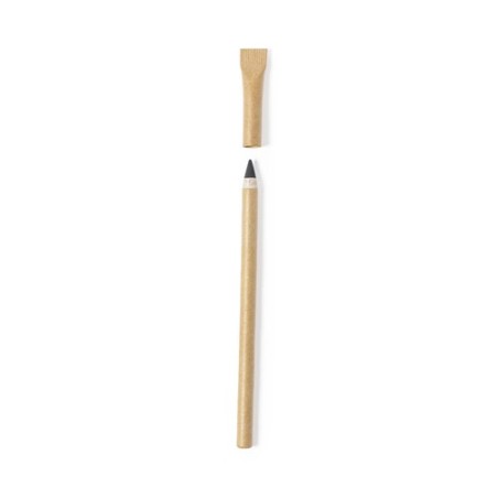 Stylo Éco-responsable Personnalisé Pas Cher - Crayon Éternel Yeidy Matières : carton recyclé Couleurs : naturel goodies publicit