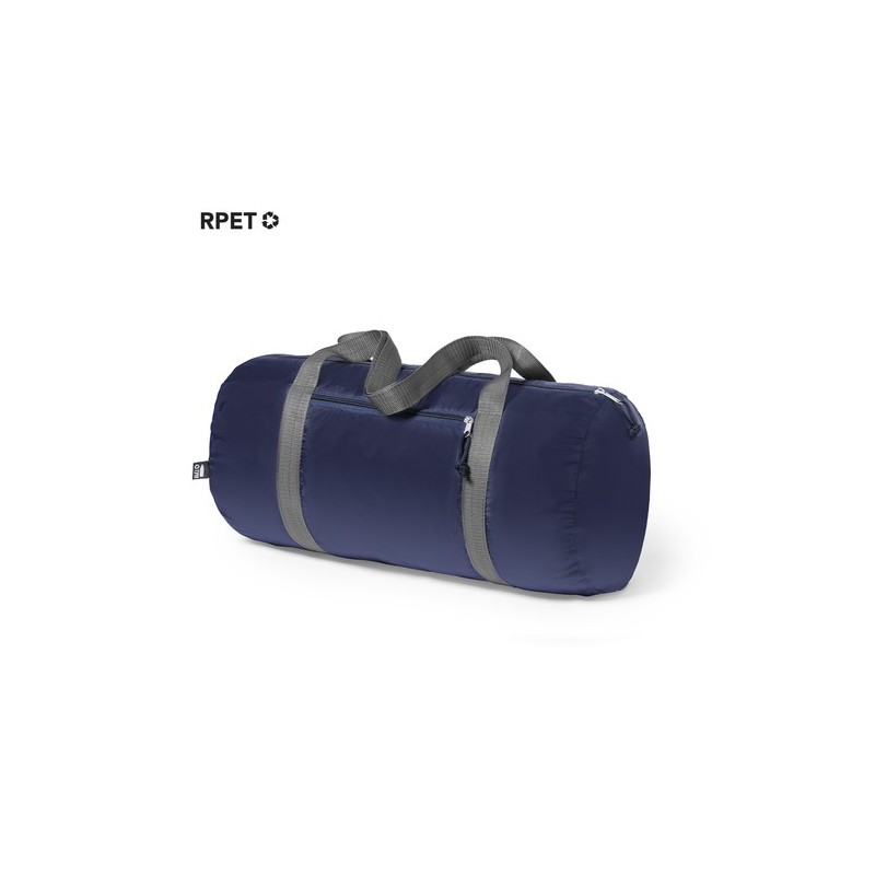 Sac Éco-responsable de Sport Personnalisé Pas Cher - Charmix Matières : PET recyclé Couleurs : bleu marine marquage laser ultra 