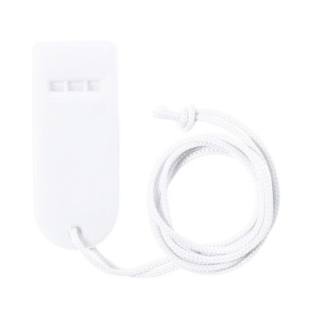 Sifflet Publicitaire Personnalisé Pratique Forlong Couleurs : bleu objet promo petit budget