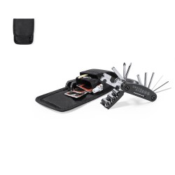 Kit Pratique et Complet de Réparation de Vélo - Gerald Matières : polyester Couleurs : noir 2