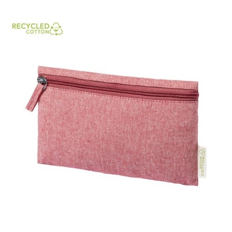 Trousse Éco-responsable Personnalisée Halgar Matières : coton recyclé Couleurs : beige marquage laser ultra précis