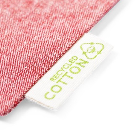 Trousse Éco-responsable Personnalisée Halgar Matières : coton recyclé Couleurs : beige impression logo haute qualité