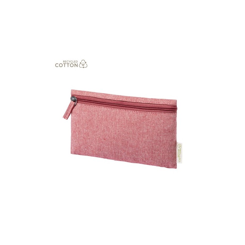 Trousse Éco-responsable Personnalisée Halgar Matières : coton recyclé Couleurs : beige personnalisation sur mesure