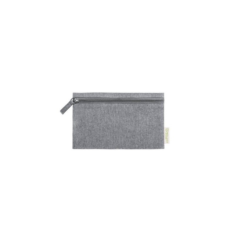 Trousse Éco-responsable Personnalisée Halgar Matières : coton recyclé Couleurs : beige impression haute définition