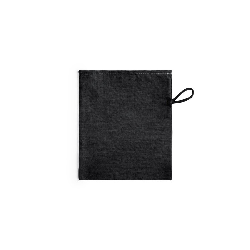 Étui Pratique Personnalisé - Accessoire Claver Matières : coton Couleurs : noir cadeau entreprise pas cher