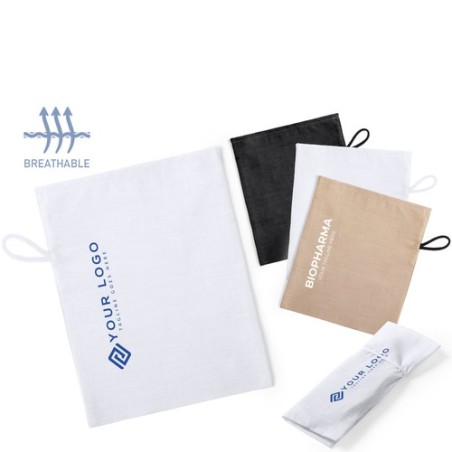 Étui Pratique Personnalisé - Accessoire Claver Matières : coton Couleurs : noir goodies publicitaire événementiel