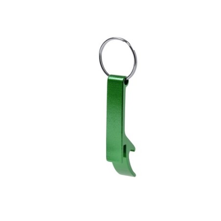 Porte-Clés Ouvre Bouteille Personnalisé de la marque Stiked Matières : aluminium Couleurs : noir goodies publicitaire événementi