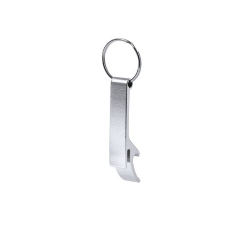 Porte-Clés Ouvre Bouteille Personnalisé de la marque Stiked Matières : aluminium Couleurs : noir cadeau collaborateur premium