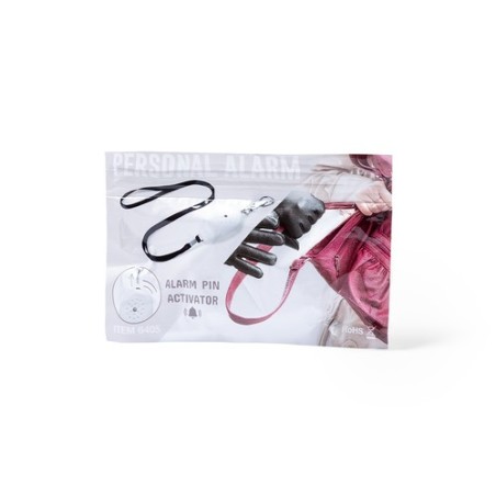 Alarme Personnelle Efficace et Sécurisée Birnal Couleurs : blanc goodies publicitaire événementiel