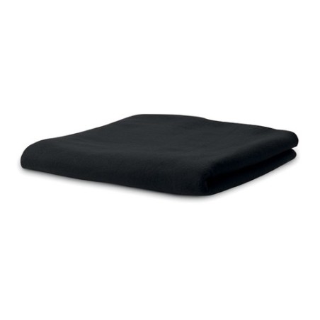 Couverture polaire personnalisée confortable et stylée STAVENGER Matières : PET Couleurs : noir personnalisation rapide en Franc
