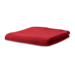 Couverture polaire personnalisée confortable et stylée STAVENGER Matières : PET Couleurs : rouge marquage couleur éclatante