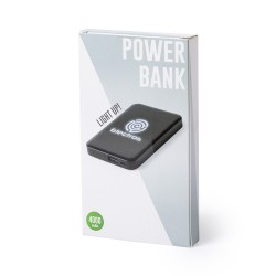 Batterie externe personnalisée 4000 mAh - Objet publicitaire Kustol Couleurs : noir goodies publicitaire événementiel