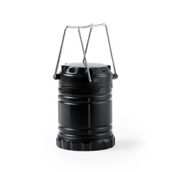 Lampe personnalisée publicitaire Lanterne Demil Couleurs : noir cadeau entreprise pas cher