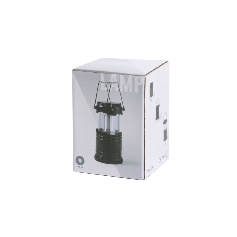 Lampe personnalisée publicitaire Lanterne Demil Couleurs : noir marquage laser ultra précis
