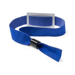 Bracelet Personnalisé Élégant Publicitaire Festak - Accessoire pas cher Matières : polyester Couleurs : jaune goodies publicitai