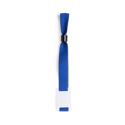 Bracelet Personnalisé Élégant Publicitaire Festak - Accessoire pas cher Matières : polyester Couleurs : jaune personnalisation r