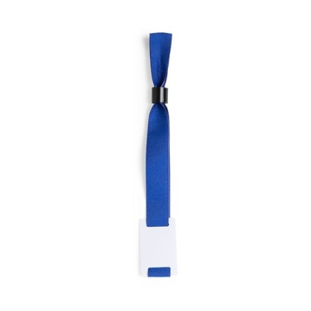 Bracelet Personnalisé Élégant Publicitaire Festak - Accessoire pas cher Matières : polyester Couleurs : jaune personnalisation r