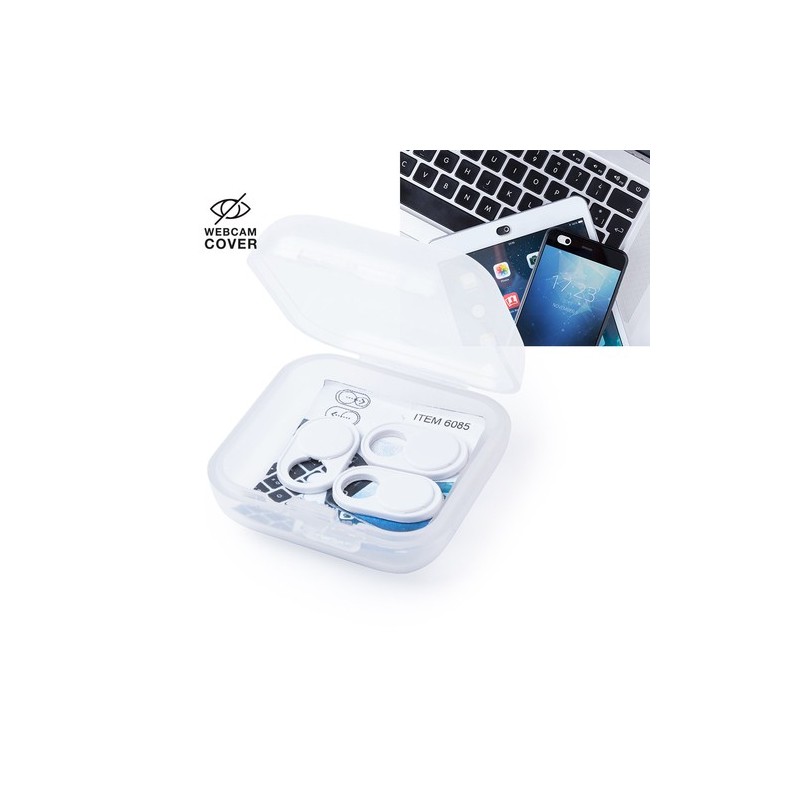 Bloqueur Webcam Personnalisé de Protection Privée Pembol pas cher Couleurs : blanc goodies publicitaire événementiel