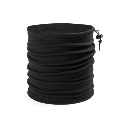 Tour de Cou et Bonnet Personnalisés pour Objets Publicitaires Ponkar Matières : spandex Couleurs : noir