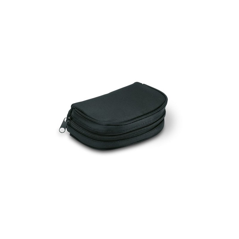 Set de Voyage Personnalisé 3 Pièces TRAVELSUP - Idéal pour vos Déplacements Matières : PET Couleurs : noir personnalisable avec 