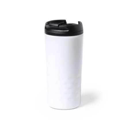 Verre Thermique Pratique Personnalisé pas cher - Dritox Matières : acier inoxydable Couleurs : rouge objet promotionnel éco-resp