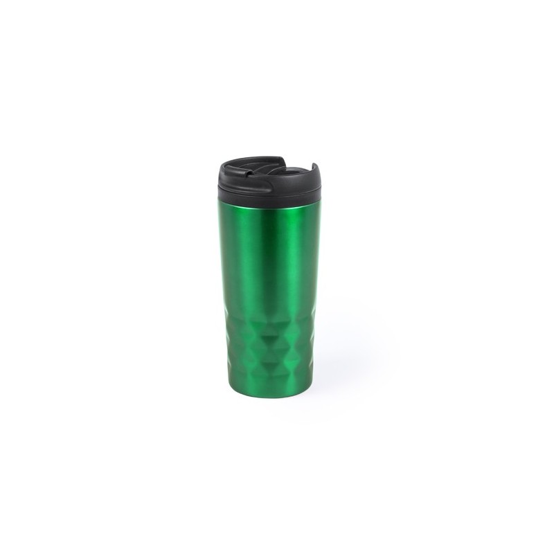 Verre Thermique Pratique Personnalisé pas cher - Dritox Matières : acier inoxydable Couleurs : rouge cadeau collaborateur premiu