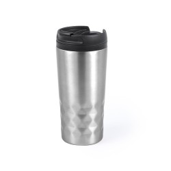 Verre Thermique Pratique Personnalisé pas cher - Dritox Matières : acier inoxydable Couleurs : rouge 2