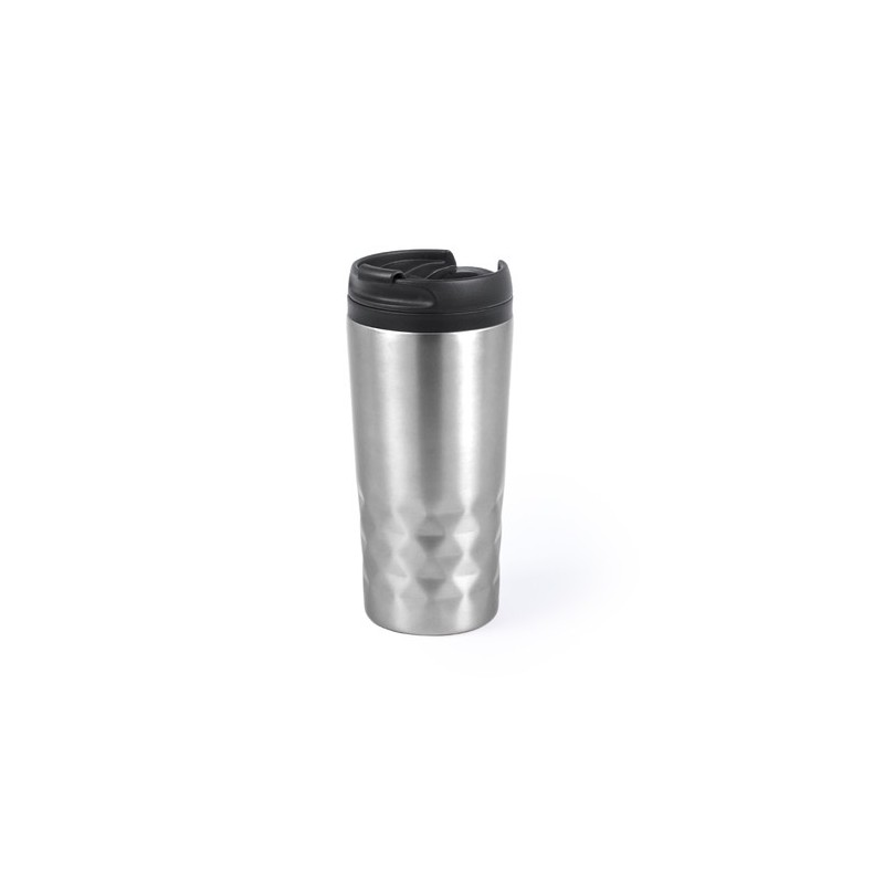 Verre Thermique Pratique Personnalisé pas cher - Dritox Matières : acier inoxydable Couleurs : argenté marquage laser ultra préc