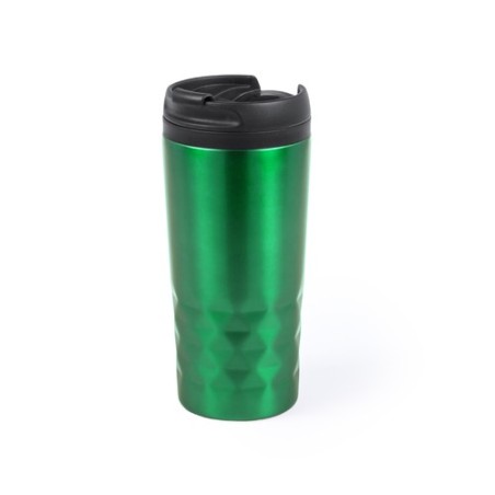 Verre Thermique Pratique Personnalisé pas cher - Dritox Matières : acier inoxydable Couleurs : argenté cadeau client original