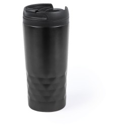 Verre Thermique Pratique Personnalisé pas cher - Dritox Matières : acier inoxydable Couleurs : blanc personnalisation rapide en 