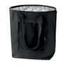 Sac isotherme pliable personnalisé PLICOOL - Idéal pour vos courses pas cher Matières : PET Couleurs : noir
