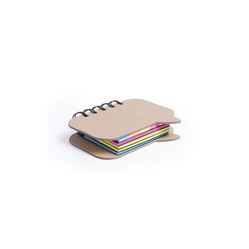 Bloc Notes Éco-responsable et Pratique Personnalisé Lazza Matières : carton recyclé
