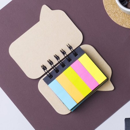 Bloc Notes Éco-responsable et Pratique Personnalisé Lazza Matières : carton recyclé impression haute définition