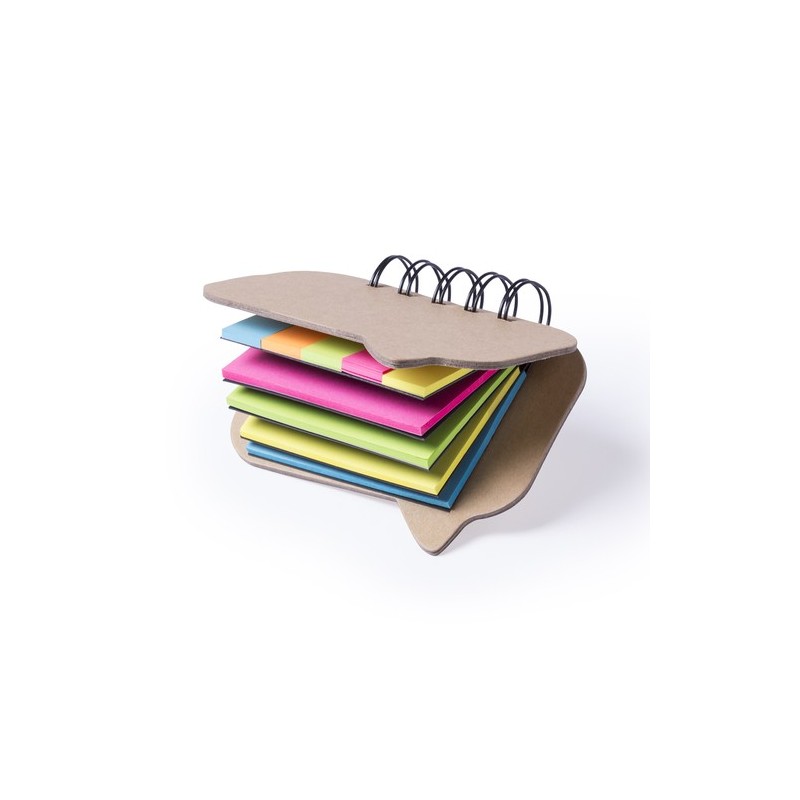 Bloc Notes Éco-responsable et Pratique Personnalisé Lazza Matières : carton recyclé livraison express 24h 48h