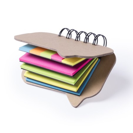 Bloc Notes Éco-responsable et Pratique Personnalisé Lazza Matières : carton recyclé livraison express 24h 48h