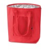 Sac isotherme pliable personnalisé PLICOOL - Idéal pour vos courses pas cher Matières : PET Couleurs : rouge goodies publicitair
