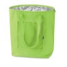 Sac isotherme pliable personnalisé PLICOOL - Idéal pour vos courses pas cher Matières : PET Couleurs : vert citron impression ha