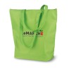 Sac isotherme pliable personnalisé PLICOOL - Idéal pour vos courses pas cher Matières : PET Couleurs : vert citron cadeau client