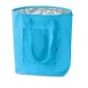 Sac isotherme pliable personnalisé PLICOOL - Idéal pour vos courses pas cher Matières : PET Couleurs : bleu bébé personnalisable