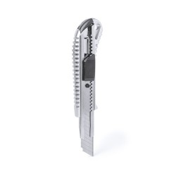 Cutter Pratique et Personnalisé Gruesly Matières : aluminium Couleurs : argenté