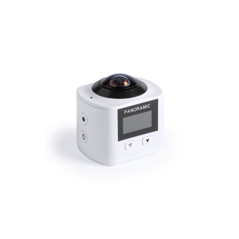 Caméra Sportive Étanche HD 360° Personnalisée Logans Couleurs : blanc