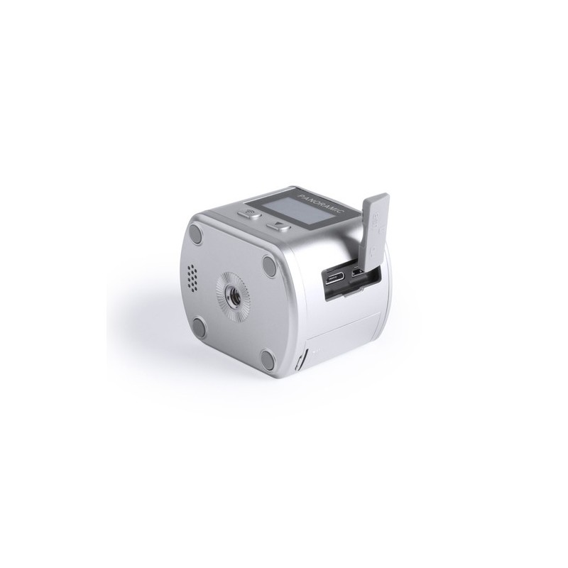 Caméra Sportive Étanche HD 360° Personnalisée Logans Couleurs : blanc objet promotionnel éco-responsable